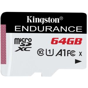 Kingston microSDXC 64GB High Endurance Class 10 UHS-I U1 A1 (SDCE/64GB) в Вінниці