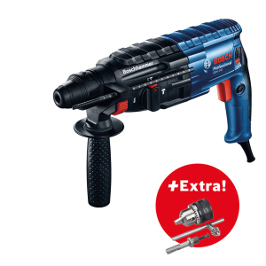 Перфоратор Bosch Professional GBH 240 DRE + Ключевой патрон в кейсе (0611272104)