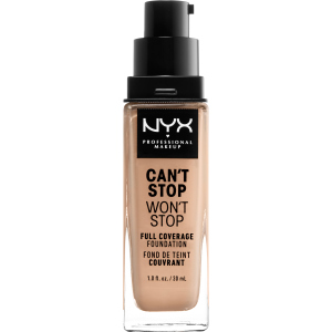 хороша модель Рідка тональна основа NYX Professional Makeup Can't Stop Won`t Stop 24-Hour Foundation 07 Natural 30 мл (800897157234)