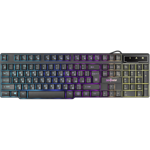 Клавиатура проводная Defender Mayhem GK-360DL USB RGB (45360) ТОП в Виннице