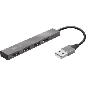 USB-хаб Halyx Aluminium 4-Port Mini USB Hub (tr23786) лучшая модель в Виннице