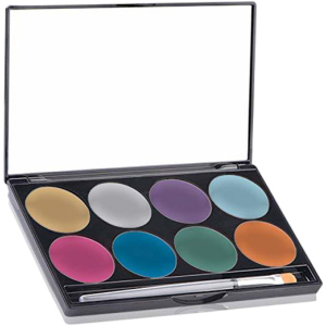 Палитра сияющего аквагрима Mehron Paradise Makeup AQ Brilliant 8 цветов по 7 г (808-PAL-R) (764294583006) ТОП в Виннице