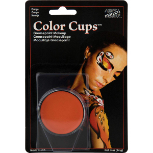 купить Кремовый грим Mehron Color Cups Orange 12 г (CCC-O) (764294502113)