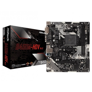 хорошая модель ASRock B450M-HDV R4.0 Socket AM4