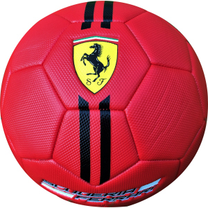 Мяч футбольный Ferrari №5 Красный (F611R)
