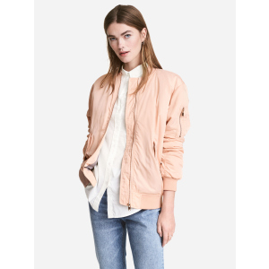 Бомбер H&M 4279515-ACUH 46 Бледно-розовый (3000001827917) ТОП в Виннице