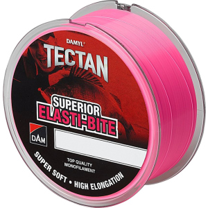 Лісочка DAM Damyl Tectan Superior Elasti-Bite 300 м 0.45 мм 13.5 кг Рожева (66210) краща модель в Вінниці