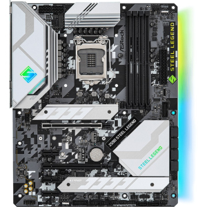 Материнська плата ASRock Z590 Steel Legend (s1200, Intel Z590, PCI-Ex16) рейтинг