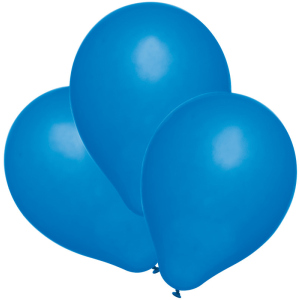 Набір Повітряні кульки Susy Card Сині 20 см 100 шт (40011424) ТОП в Вінниці