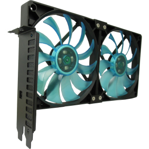 Охлаждение для видеокарт Gelid Solutions PCI Slot Fan Holder (SL-PCI-02) рейтинг