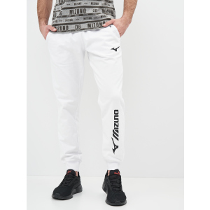 Спортивні штани Mizuno Mizuno Terry Pant 32ED7B6501 XXL Білі (5054698393574)