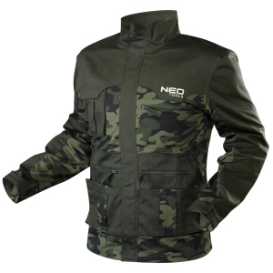 Робоча блузка Neo Tools CAMO L Оливкова (81-211-L) краща модель в Вінниці