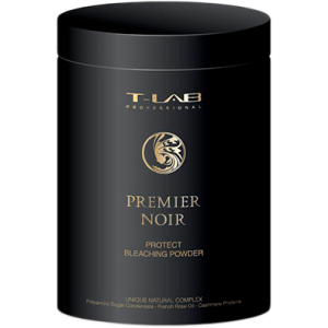 Пудра T-LAB Professional Premier Noir Bleaching Powder для защиты и осветления волос 500 мл (5060466661806) в Виннице