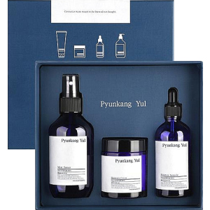 Набір Pyunkang Yul Set Тонер-міст Mist Toner 200 мл + Ампула Moisture Ampoule 100 мл + Крем Moisture Cream 100 мл (8809486680414) ТОП в Вінниці