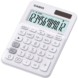 Калькулятор Casio 12 розрядний 105х149.5х22.8 (MS-20UC-WE-S-ES) ТОП в Вінниці