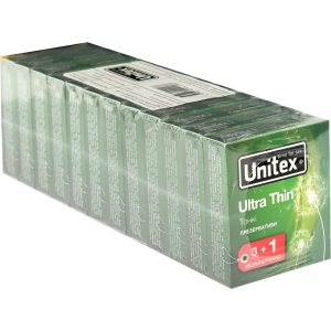купити Презервативи Unitex Ultra Thin 48 шт 12 упаковок по 4 шт (798190041186)