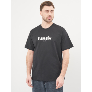 Футболка Levi's SS Relaxed Fit Tee Mv SSnl Logo Caviar 16143-0084 S (5400898765718) лучшая модель в Виннице