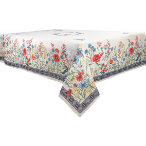 Скатертина Lefard Home Textile Chamomille 140х140 см (732-010) краща модель в Вінниці