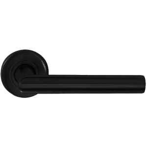 хорошая модель Ручка дверная на розетке Condi Collection 101SB Черная (40632626)