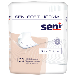 Одноразові пелюшки Seni Soft Normal 60х60 см 30 шт (5900516692568) ТОП в Вінниці