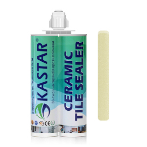 Двухкомпонентная эпоксидная фуга затирка Kastar Ceramic Tile Sealant Pearl Gold/Бежевый, 400мл. ТОП в Виннице