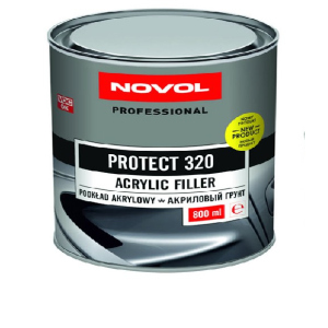 Акриловый грунт Novol Protect 320 4+1 0.8 л Серый (90114) в Виннице