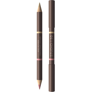 Антивіковий двосторонній олівець для губ Studio 10 Age Reverse Perfecting Lipliner Halo 1.38 г (5060377060088) в Вінниці