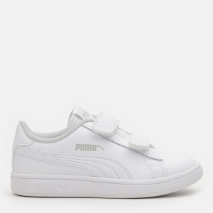 Кеди дитячі Puma Smash v2 LV PS 36517302 27.5 (9.5) Puma White-Puma White (4059505126155) краща модель в Вінниці