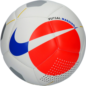 М'яч футзальний Nike Futsal Maestro Size 4 White/Orange (SC3974-101) краща модель в Вінниці