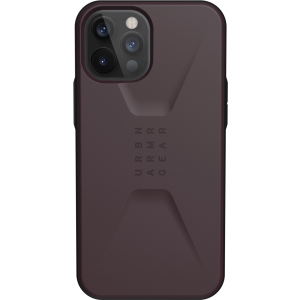 Панель UAG Civilian для Apple iPhone 12 Pro Max Eggplant (11236D114949) краща модель в Вінниці