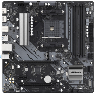 Материнська плата ASRock A520M Phantom Gaming 4 (sAM4, AMD A520, PCI-Ex16) ТОП в Вінниці