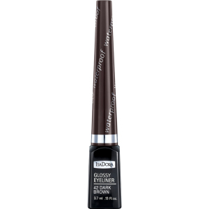 Підводка для очей Isadora Glossy Eyeliner 42 dark brown 3.7 мл 97317851128429) краща модель в Вінниці