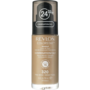 Тональный крем Revlon ColorStay комбинированная и жирная кожа с дозатором 320 True Beige 30 мл (309974700108)