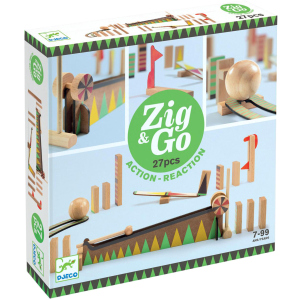 хорошая модель Настольная игра-конструктор Djeco Zig&Go 27 деталей (3070900056411)