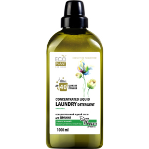 Концентрированное средство для стирки EcoPlant for Home Universal 1 л (4820168432958) лучшая модель в Виннице