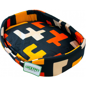 Лежак для собак і кішок Lucky pet №1 Макс 32x43x12 см Геометрія (4820224212098) ТОП в Вінниці