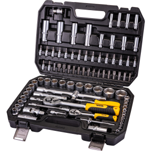 Набор ключей и насадок торцевых Mastertool CV 1/4" и 1/2" 94 шт (78-5094) ТОП в Виннице