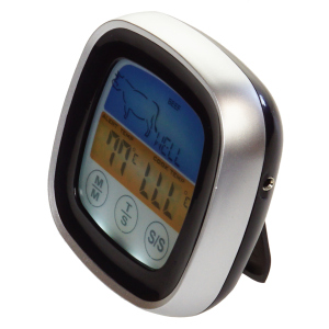 Електронний термометр для м'яса Supretto з РК-дисплеєм Срібло (5982-0001) в Вінниці