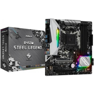 хороша модель Материнська плата ASRock B450M STEEL LEGEND