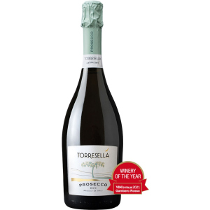 Ігристе вино Torresella Prosecco Extra-Dry DOC біле екстра сухе 0.75 л 11% (8007155000758) ТОП в Вінниці