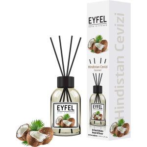 Аромадиффузор Eyfel Perfume Bambu Кокос 110 мл (8681301012408) лучшая модель в Виннице