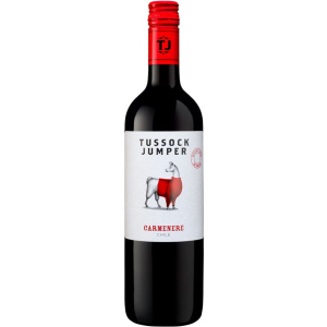 Вино Tussock Jumper Carmenere красное сухое 0.75 л 13.5% (3760204540142) лучшая модель в Виннице
