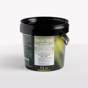 Білий віск для декоративної штукатурки Ельф Decor Wax White 1л краща модель в Вінниці