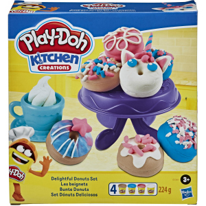 Игровой набор Hasbro Play Doh Выпечка и пончики (E3344) (5010993555970) лучшая модель в Виннице