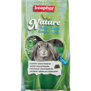 Беззерновий корм для кроликів Beaphar Nature Rabbit з тимофіївкою 1.25 кг (8711231101696) краща модель в Вінниці