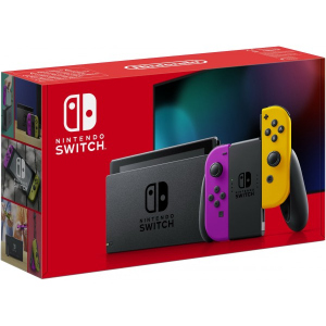 купить Nintendo Switch Neon Purple-Orange (Upgraded version)
