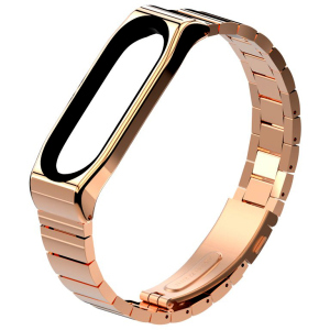 хорошая модель Ремешок XoKo Premium для Mi Band 3/4 Rose Gold (XK-XM-SB-RGD)