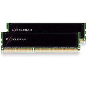 Модуль памяти для компьютера DDR3 8GB (2x4GB) 1600 MHz Black Sark eXceleram (E30173A) ТОП в Виннице