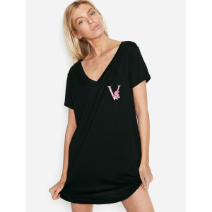 Домашнее платье Victoria's Secret 94365467 XS Черное (1159754070) ТОП в Виннице