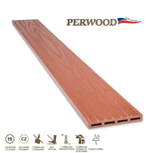 Дошка для парканів Perwood Fence Home Цегла 120х15х2000 мм (524235) в Вінниці